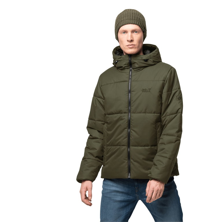 Jack Wolfskin Winterjacke Kyoto XT - winddichte Isolationsjacke - bonsaigrün Herren